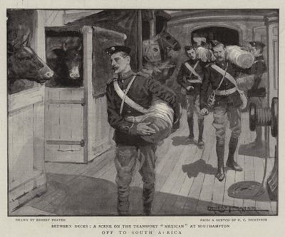 Off to South Africa by Ernest Prater